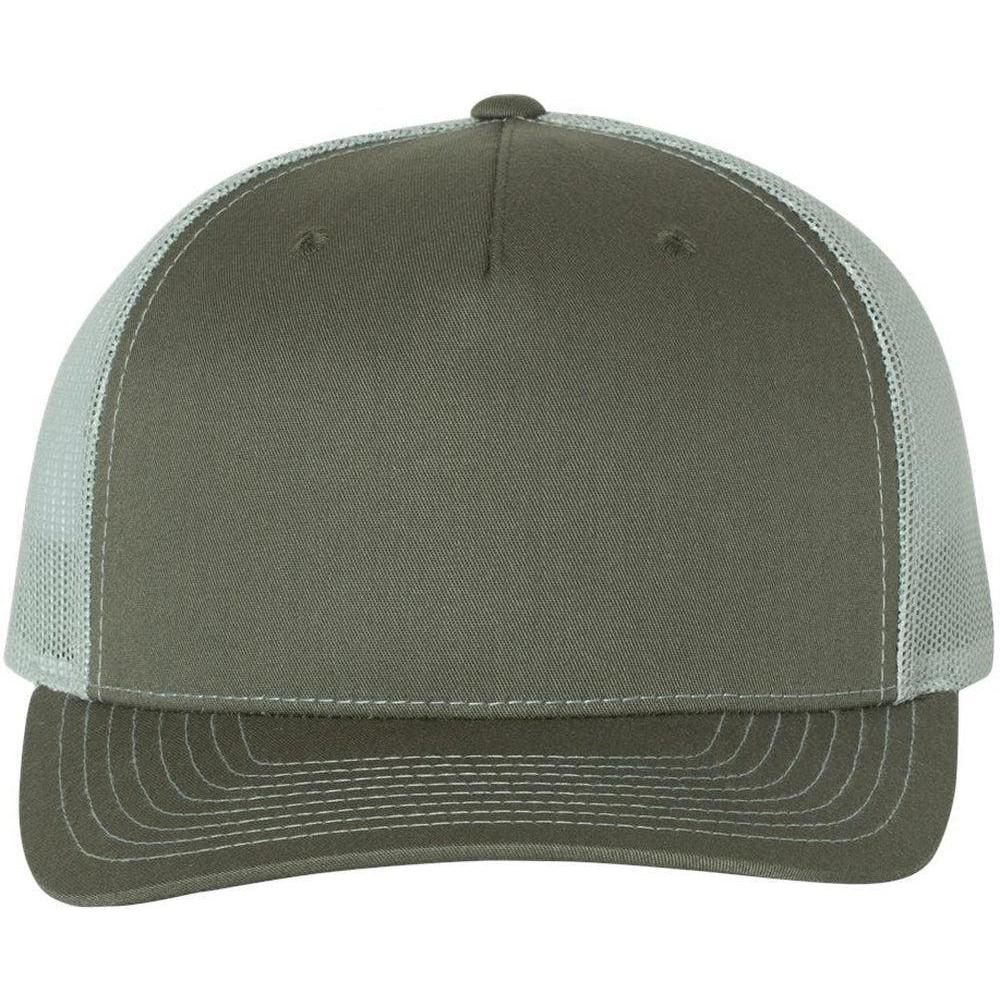 no-logo Richardson Trucker Cap-Headwear-Richardson-Beetle/Quarry-OSFA-Thread Logic