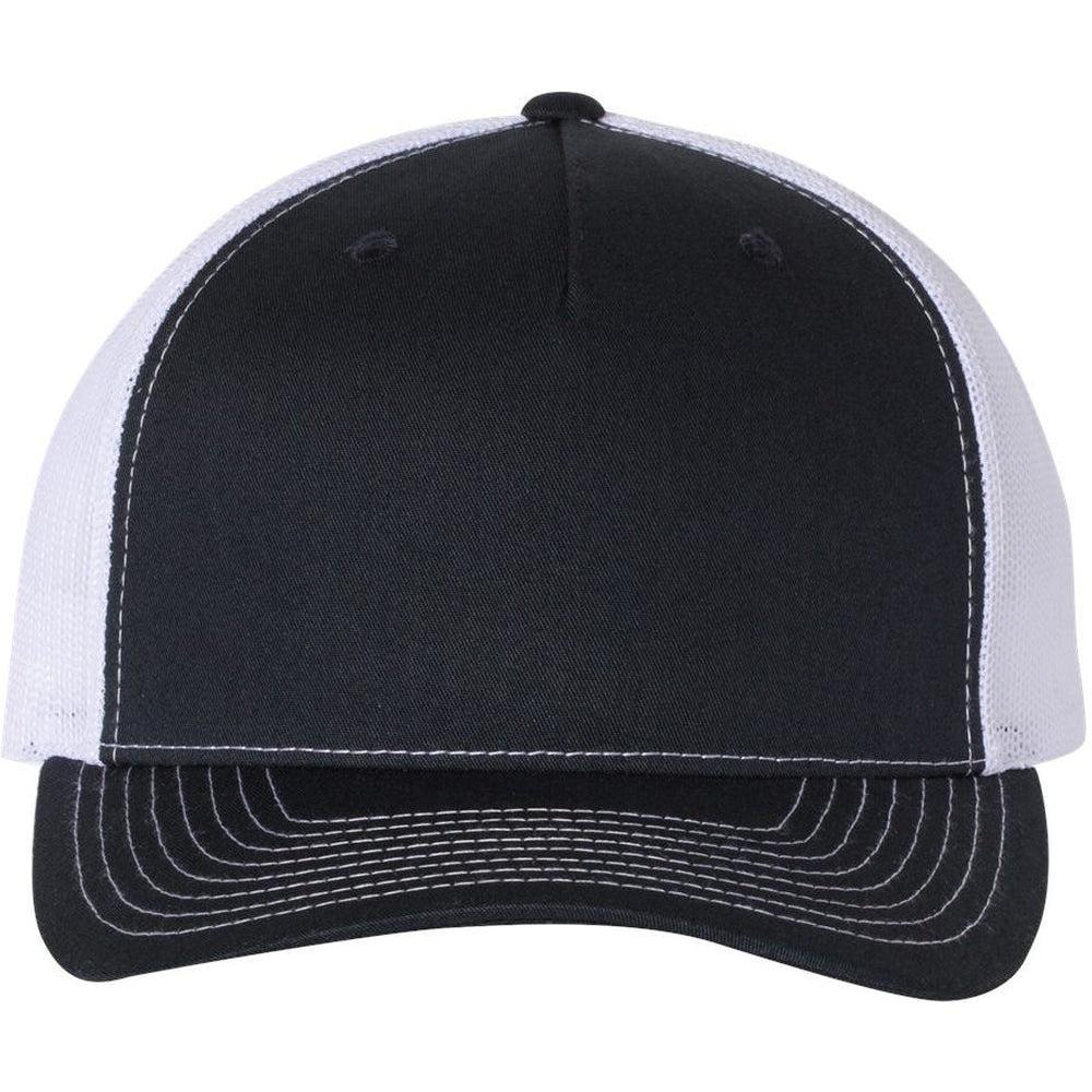no-logo Richardson Trucker Cap-Headwear-Richardson-Navy/White-OSFA-Thread Logic