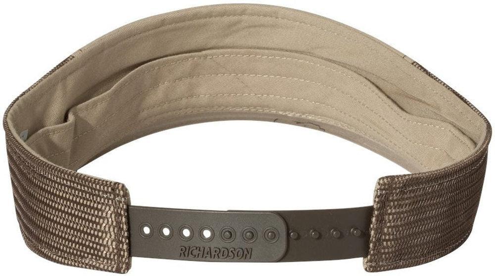 no-logo Richardson Trucker Visor-Caps-Richardson-Thread Logic