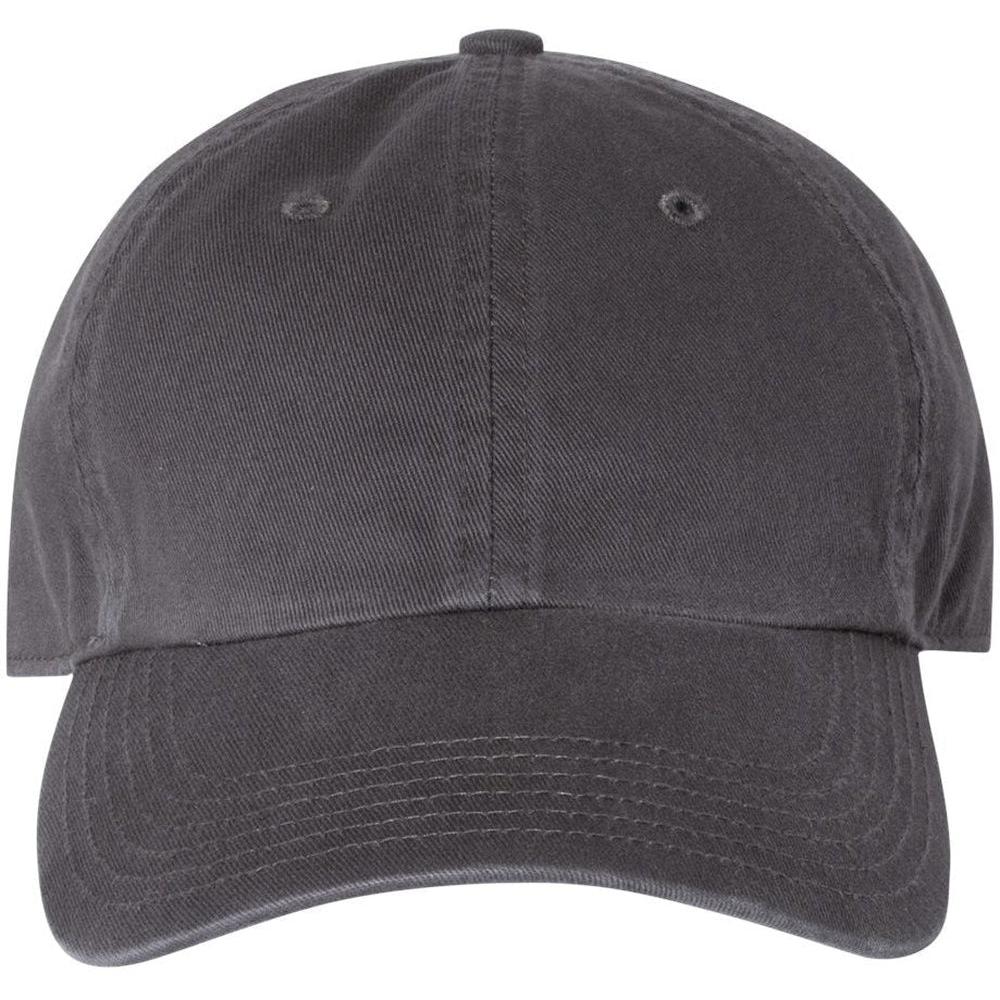 no-logo Richardson Washed Chino Cap -Headwear-Richardson-Charcoal-OSFA-Thread Logic