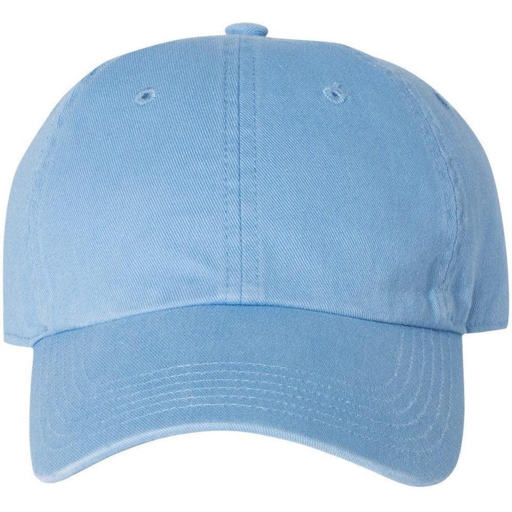 no-logo Richardson Washed Chino Cap -Headwear-Richardson-Columbia Blue-OSFA-Thread Logic