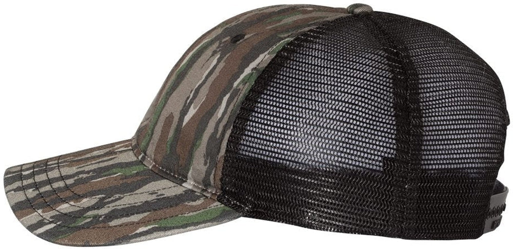 no-logo Richardson Washed Printed Trucker Cap-Caps-Richardson-Thread Logic