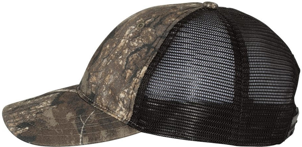 no-logo Richardson Washed Printed Trucker Cap-Caps-Richardson-Thread Logic