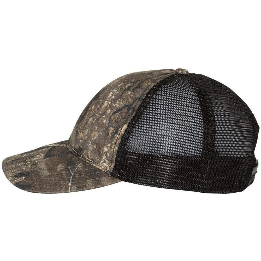 no-logo Richardson Washed Printed Trucker Cap-Caps-Richardson-Thread Logic