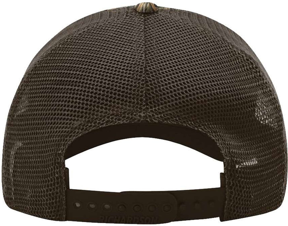 no-logo Richardson Washed Printed Trucker Cap-Caps-Richardson-Thread Logic