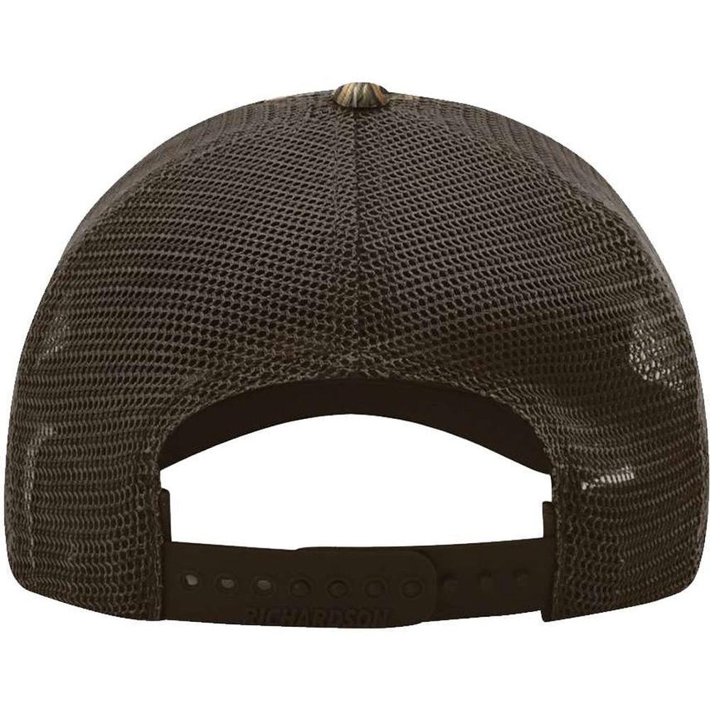 no-logo Richardson Washed Printed Trucker Cap-Caps-Richardson-Thread Logic
