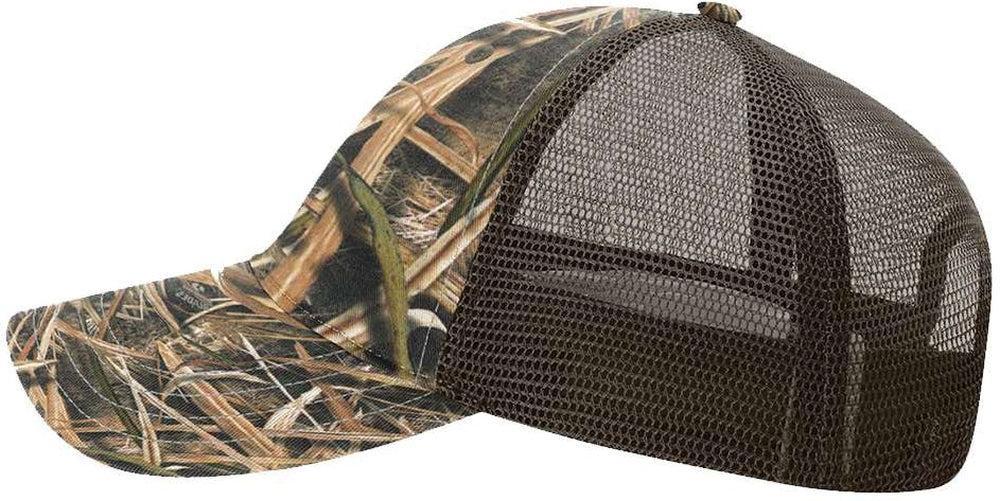 no-logo Richardson Washed Printed Trucker Cap-Caps-Richardson-Thread Logic