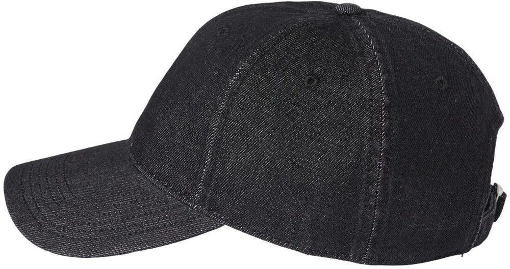 no-logo Russell Athletic Snow Wash Denim Dad Hat-Headwear-Russell Athletic-Thread Logic