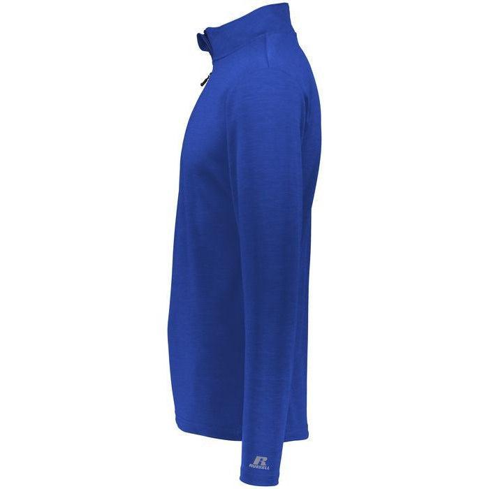 no-logo Russell Dri-Power Lightweight 1/4 Zip Pullover-Men's Layering-Russell-Thread Logic