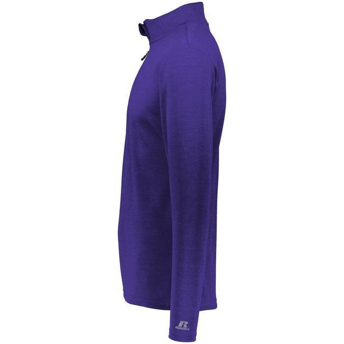no-logo Russell Dri-Power Lightweight 1/4 Zip Pullover-Men's Layering-Russell-Thread Logic