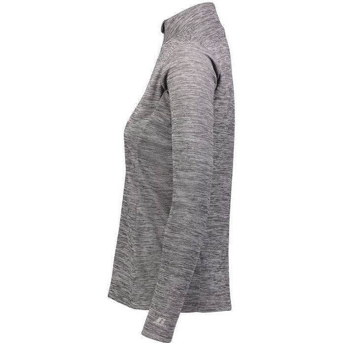 no-logo Russell Ladies Dri-Power Lightweight 1/4 Zip Pullover-Men's Layering-Russell-Black-2XL-Thread Logic