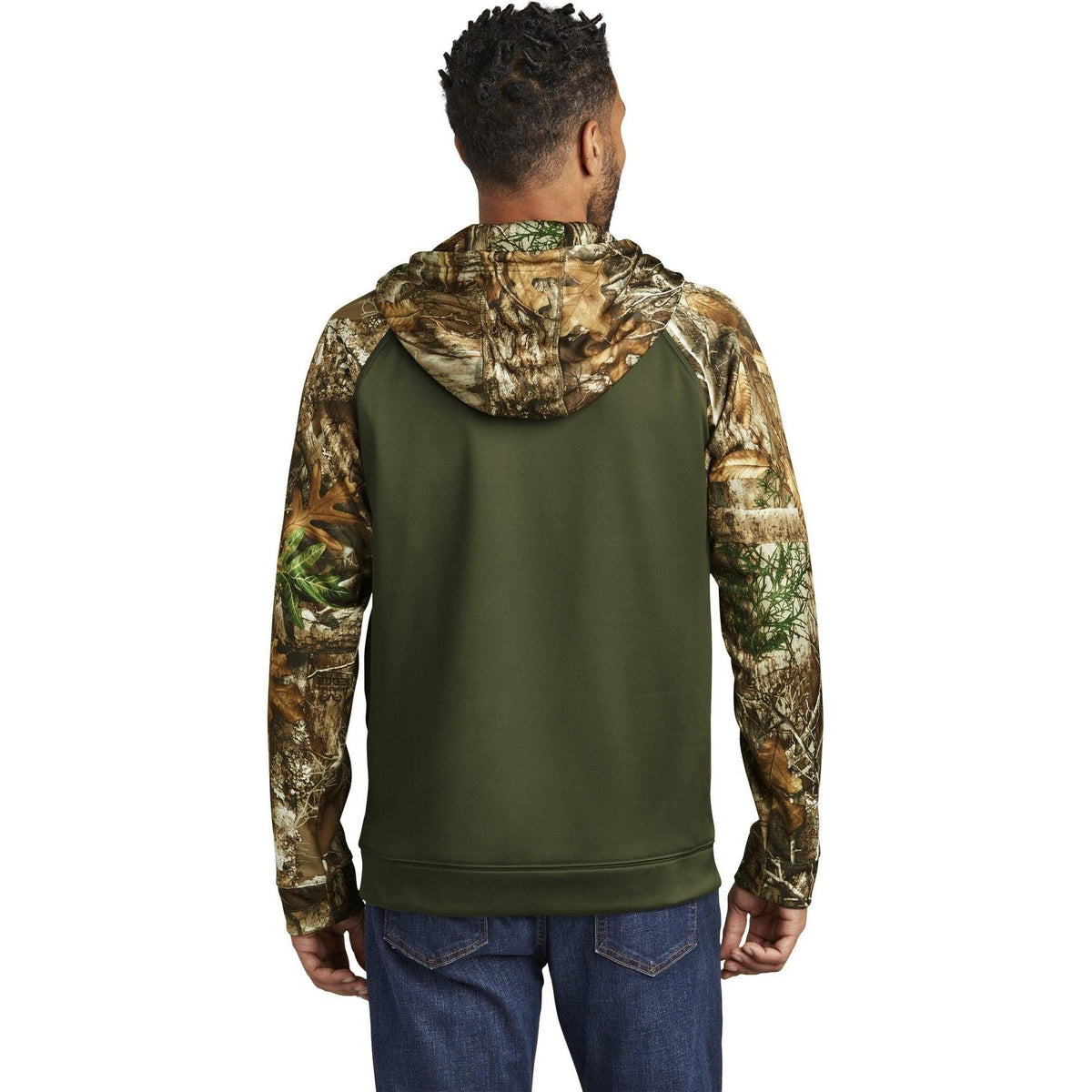 no-logo Russell Outdoors Realtree Performance Colorblock Full-Zip Hoodie-New-Russell Outdoors-Thread Logic