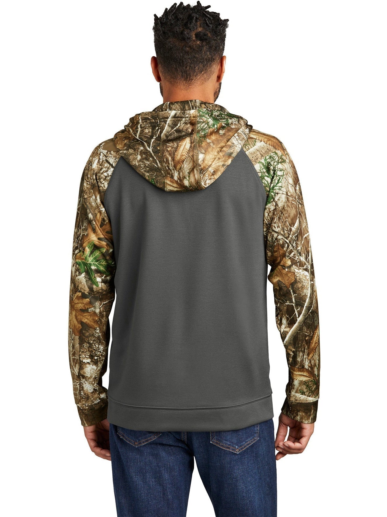 no-logo Russell Outdoors Realtree Performance Colorblock Full-Zip Hoodie-New-Russell Outdoors-Thread Logic