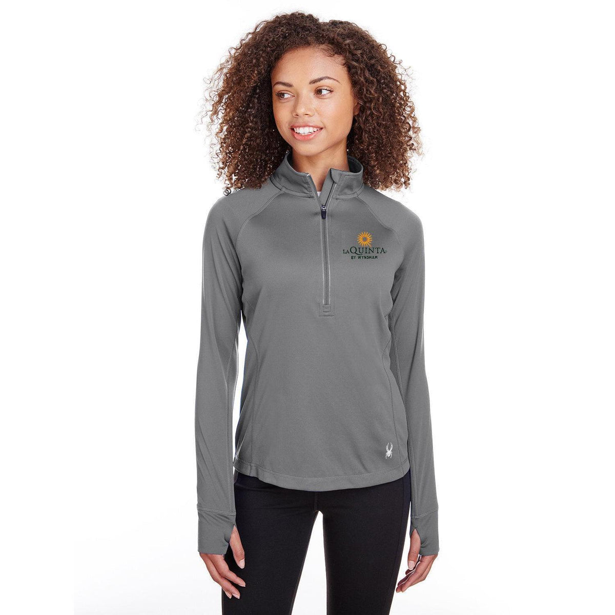 no-logo Spyder Women's Freestyle Half-Zip Pullover-Ladies Layering-Spyder-Thread Logic