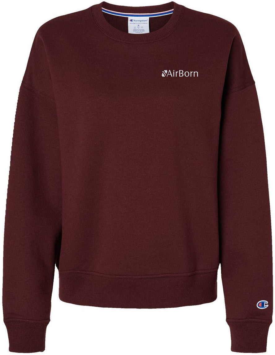 no-logo Champion Ladies Powerblend Crewneck Sweatshirt-Apparel-Champion-Thread Logic