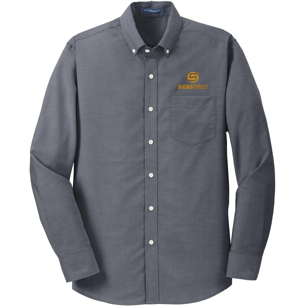 no-logo Port Authority SuperPro Oxford Shirt-Dress Shirts-Port Authority-Thread Logic
