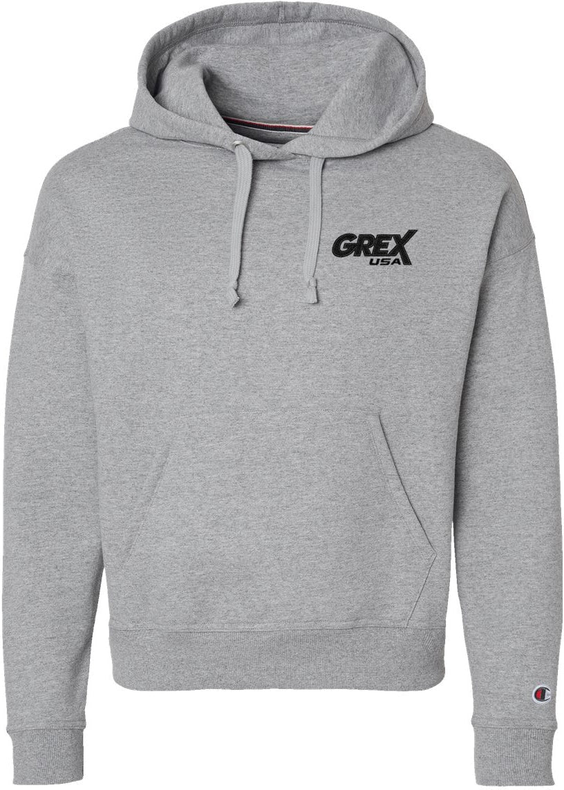 no-logo Champion Ladies Powerblend Hooded Sweatshirt-Apparel-Champion-Thread Logic