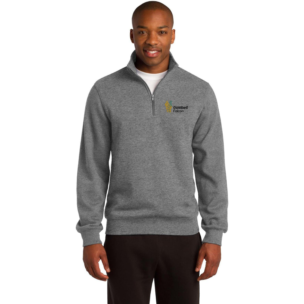 no-logo Sport-Tek 1/4-Zip Sweatshirt-Quarter Zips-Sport-Tek-Thread Logic