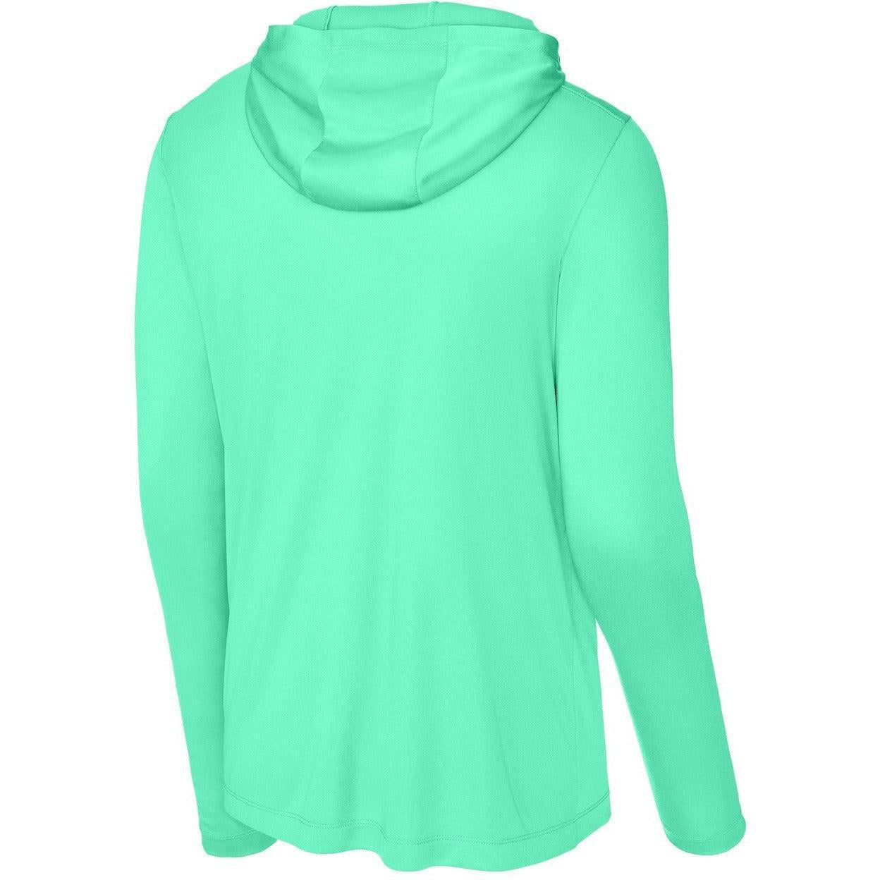no-logo Sport-Tek Posi-UV Pro Long Sleeve Hoodie-Sport-Tek-Thread Logic