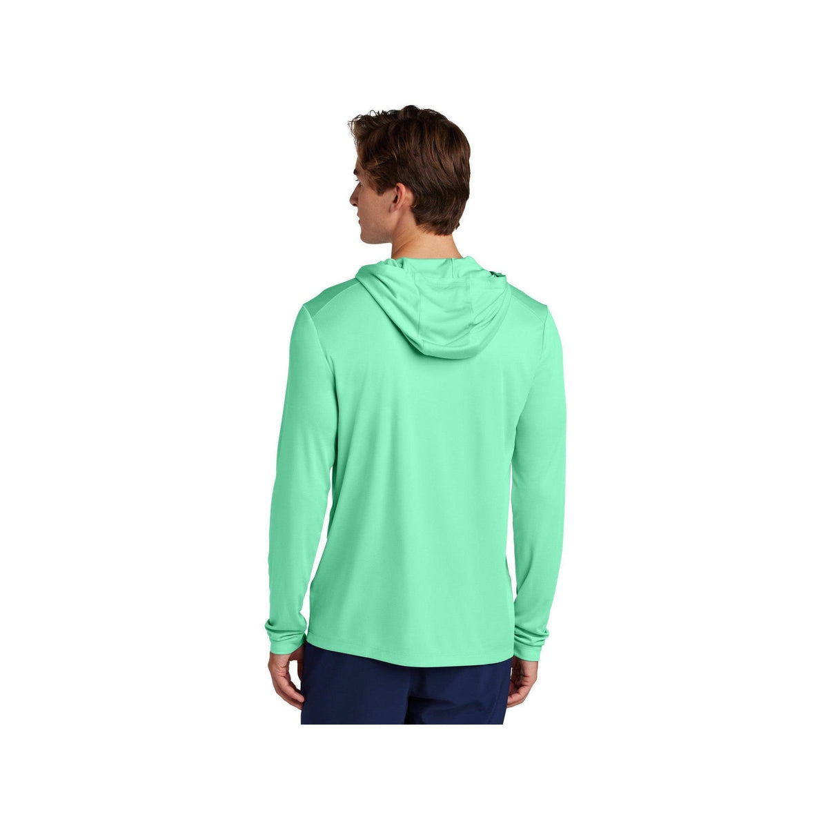 no-logo Sport-Tek Posi-UV Pro Long Sleeve Hoodie-Sport-Tek-Thread Logic