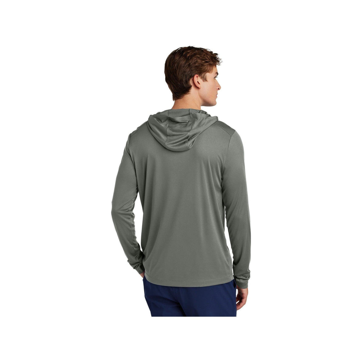no-logo Sport-Tek Posi-UV Pro Long Sleeve Hoodie-Sport-Tek-Thread Logic