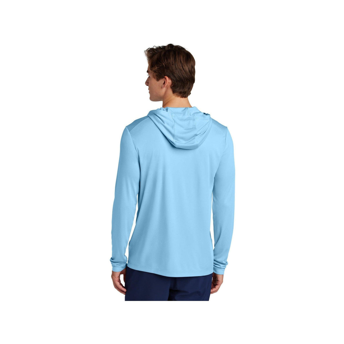 no-logo Sport-Tek Posi-UV Pro Long Sleeve Hoodie-Sport-Tek-Thread Logic