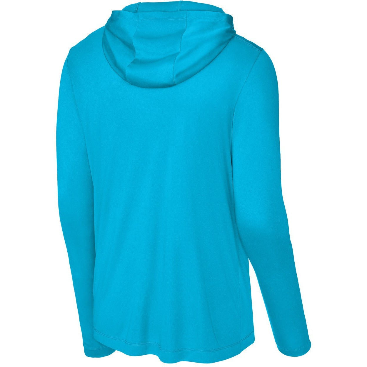 no-logo Sport-Tek Posi-UV Pro Long Sleeve Hoodie-Sport-Tek-Thread Logic