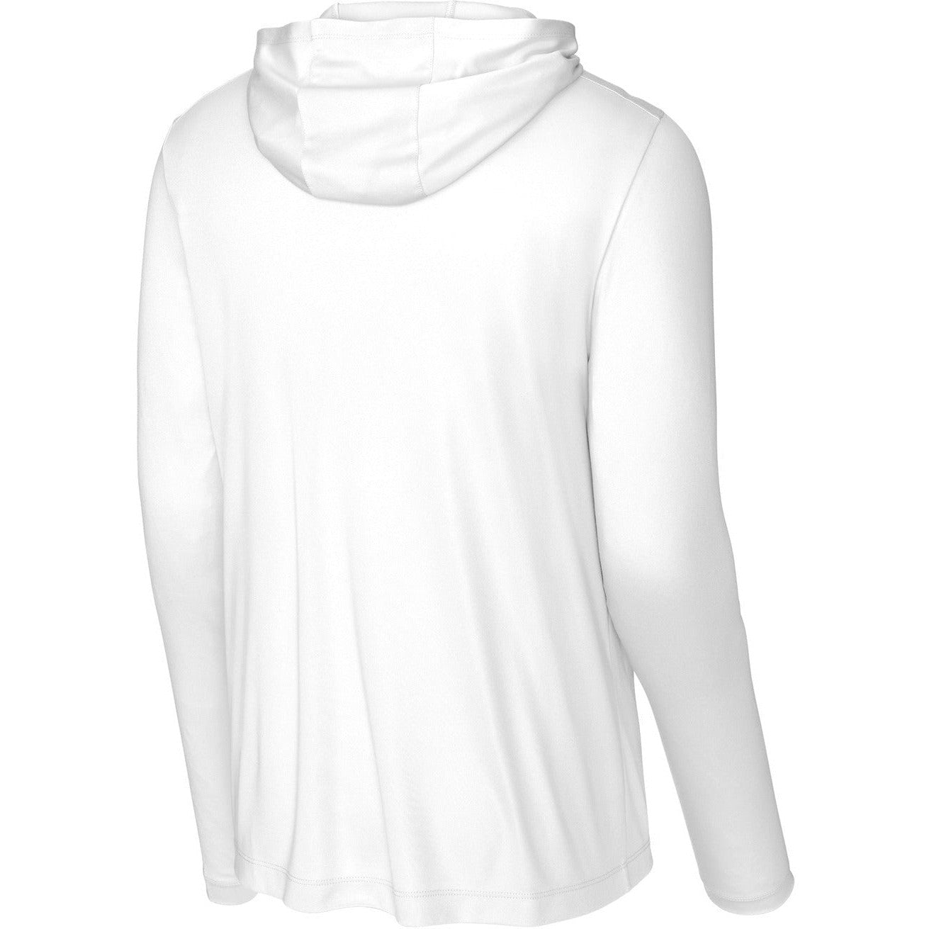 no-logo Sport-Tek Posi-UV Pro Long Sleeve Hoodie-Sport-Tek-Thread Logic