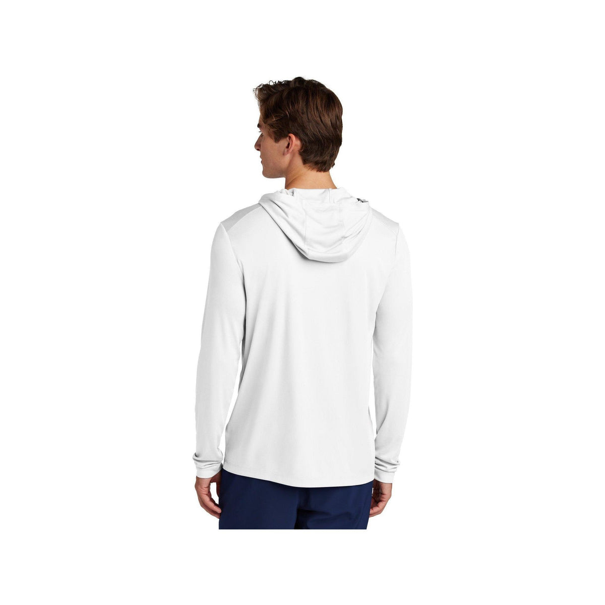 no-logo Sport-Tek Posi-UV Pro Long Sleeve Hoodie-Sport-Tek-Thread Logic