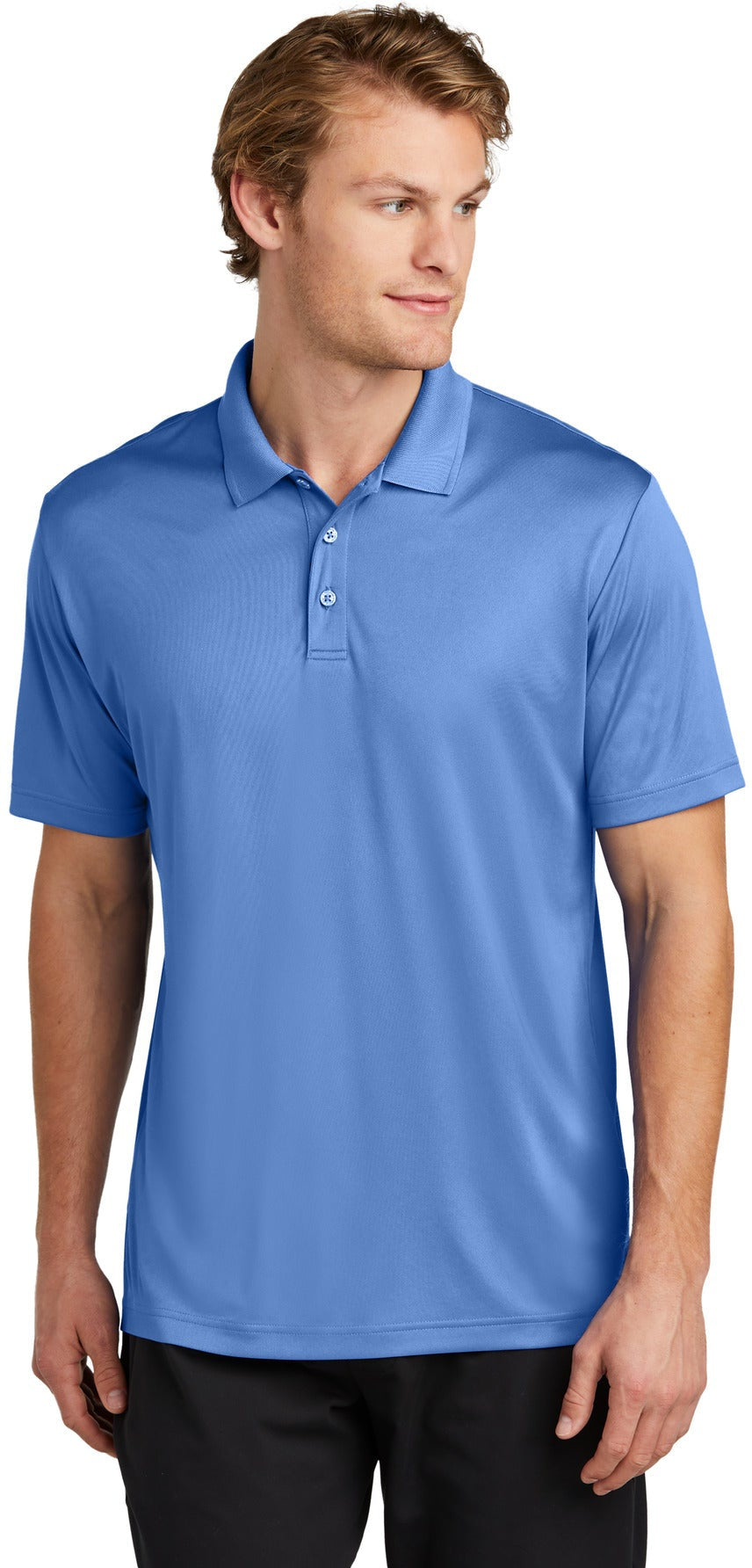 no-logo Sport-Tek PosiCharge Re-Compete Polo-Sport-Tek-Thread Logic