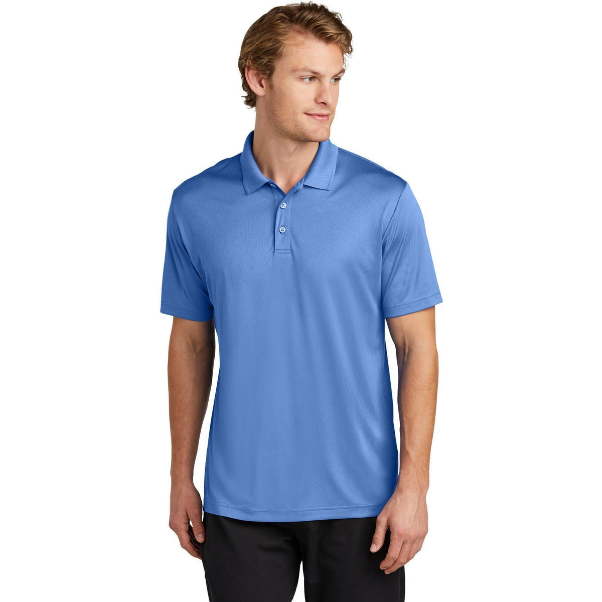 no-logo Sport-Tek PosiCharge Re-Compete Polo-Sport-Tek-Thread Logic