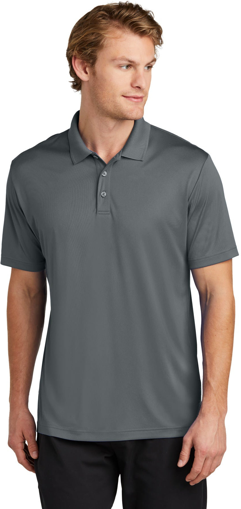 no-logo Sport-Tek PosiCharge Re-Compete Polo-Sport-Tek-Thread Logic
