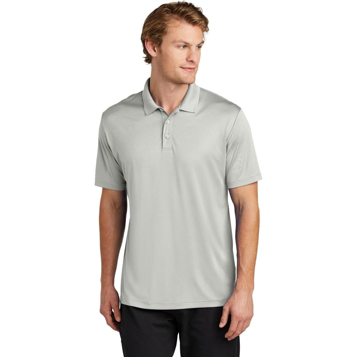 no-logo Sport-Tek PosiCharge Re-Compete Polo-Sport-Tek-Thread Logic