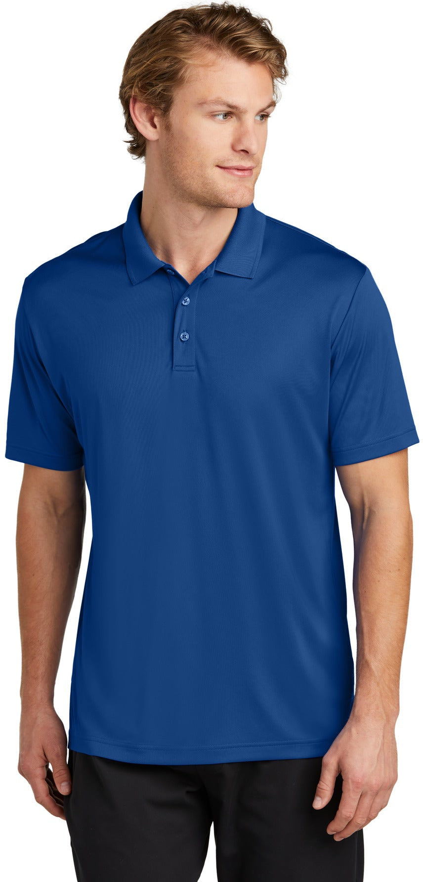 no-logo Sport-Tek PosiCharge Re-Compete Polo-Sport-Tek-Thread Logic