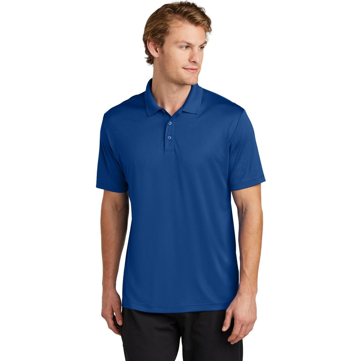 no-logo Sport-Tek PosiCharge Re-Compete Polo-Sport-Tek-Thread Logic