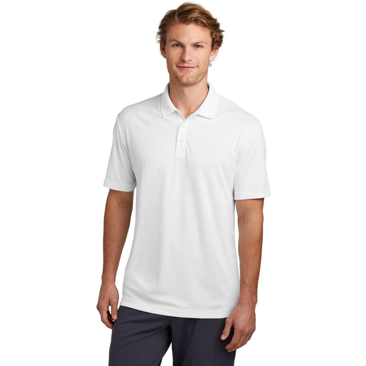 no-logo Sport-Tek PosiCharge Re-Compete Polo-Sport-Tek-Thread Logic