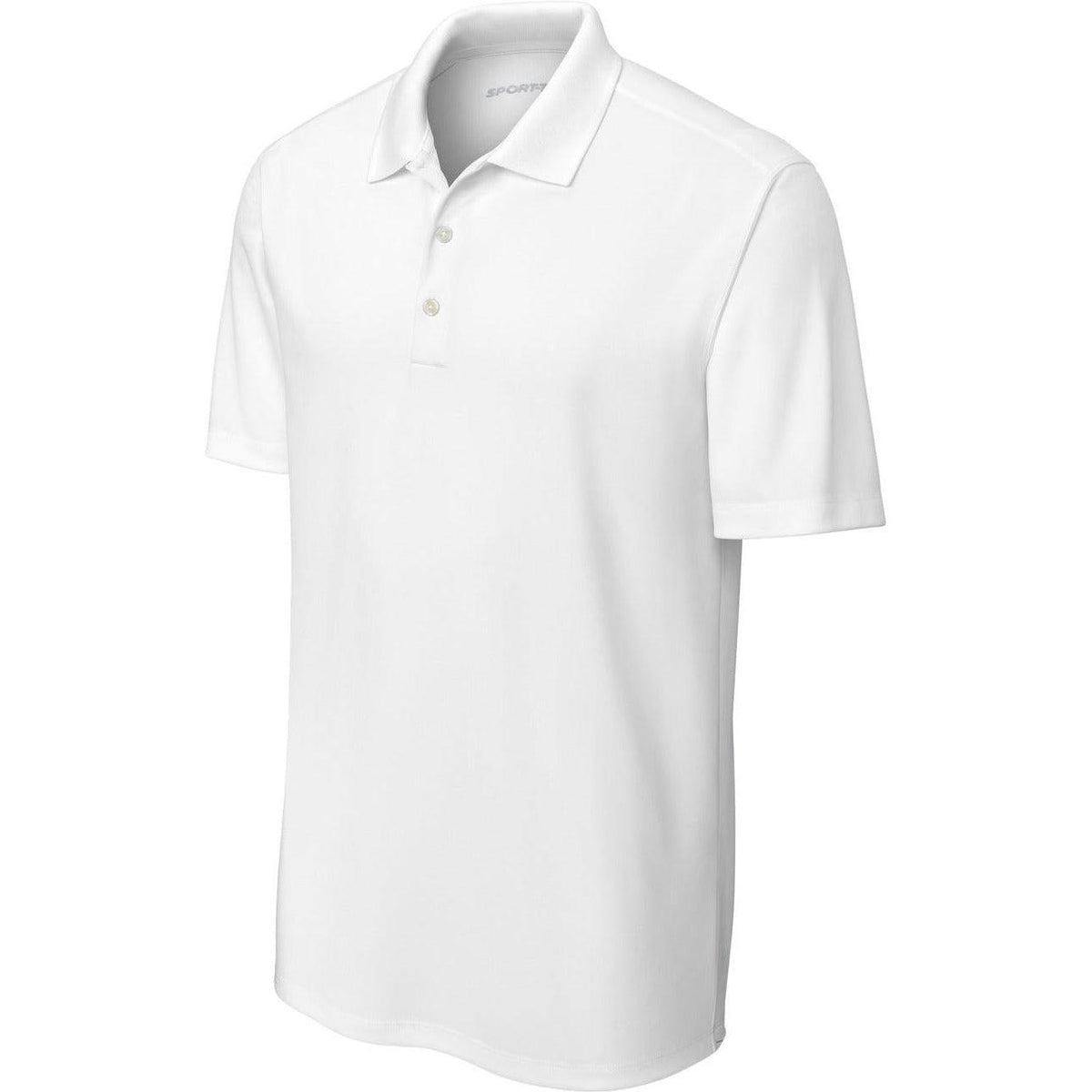 logo-right Sport-Tek UV Micropique Polo-Sport-Tek-White-XS-Thread Logic