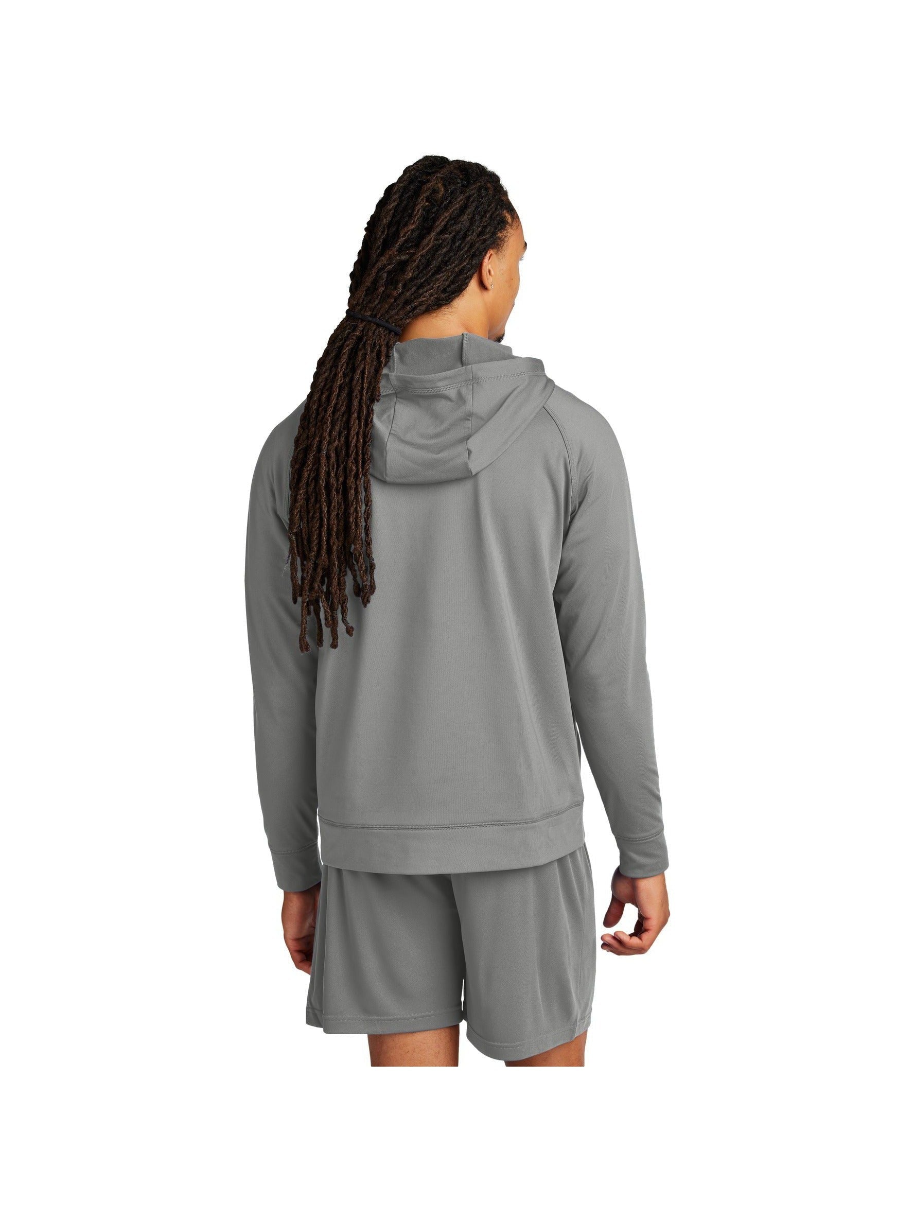 no-logo Sport-Tek Sport-Wick Stretch 1/2-Zip Hoodie-Sport-Tek-Thread Logic
