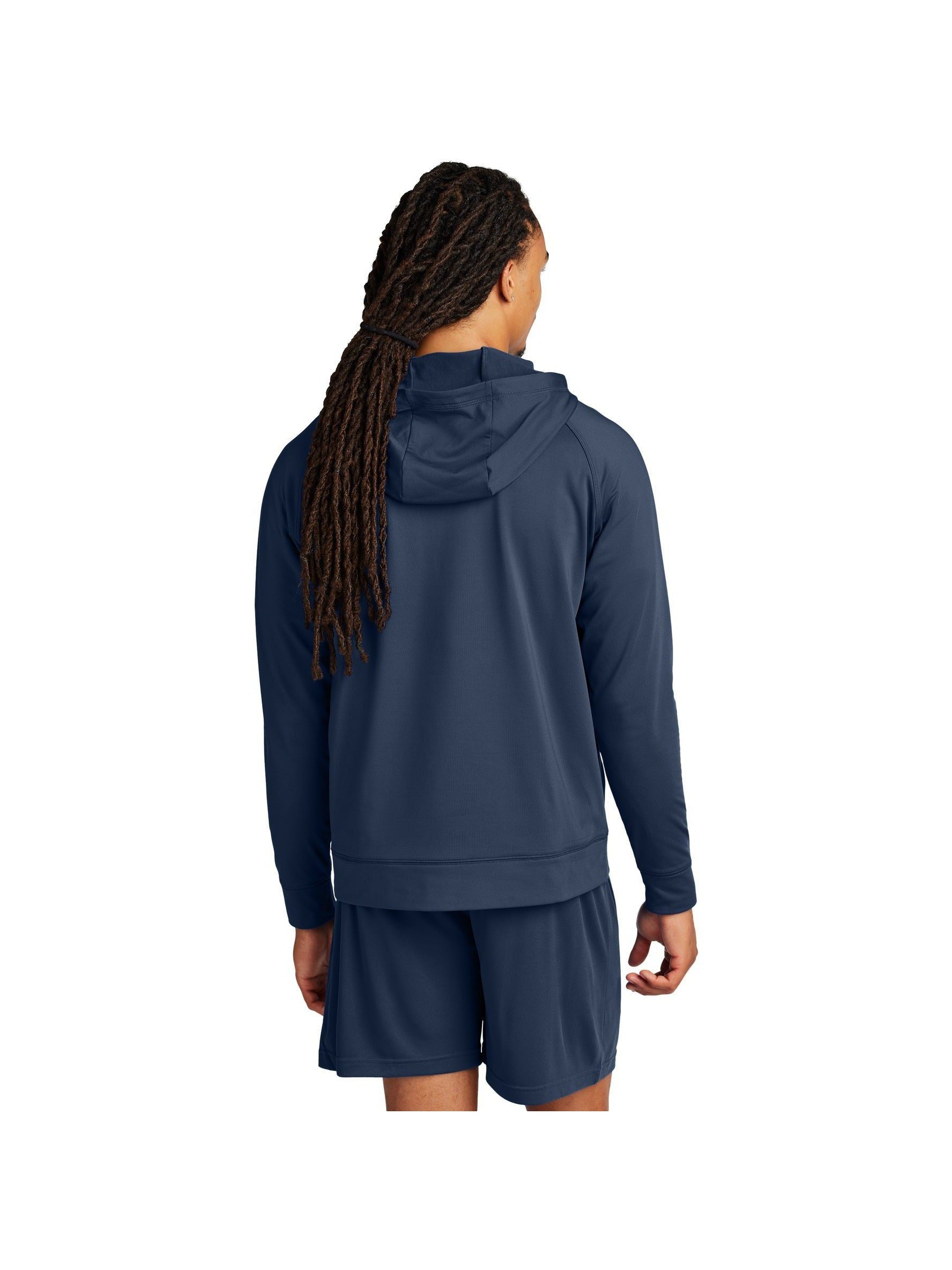 no-logo Sport-Tek Sport-Wick Stretch 1/2-Zip Hoodie-Sport-Tek-Thread Logic