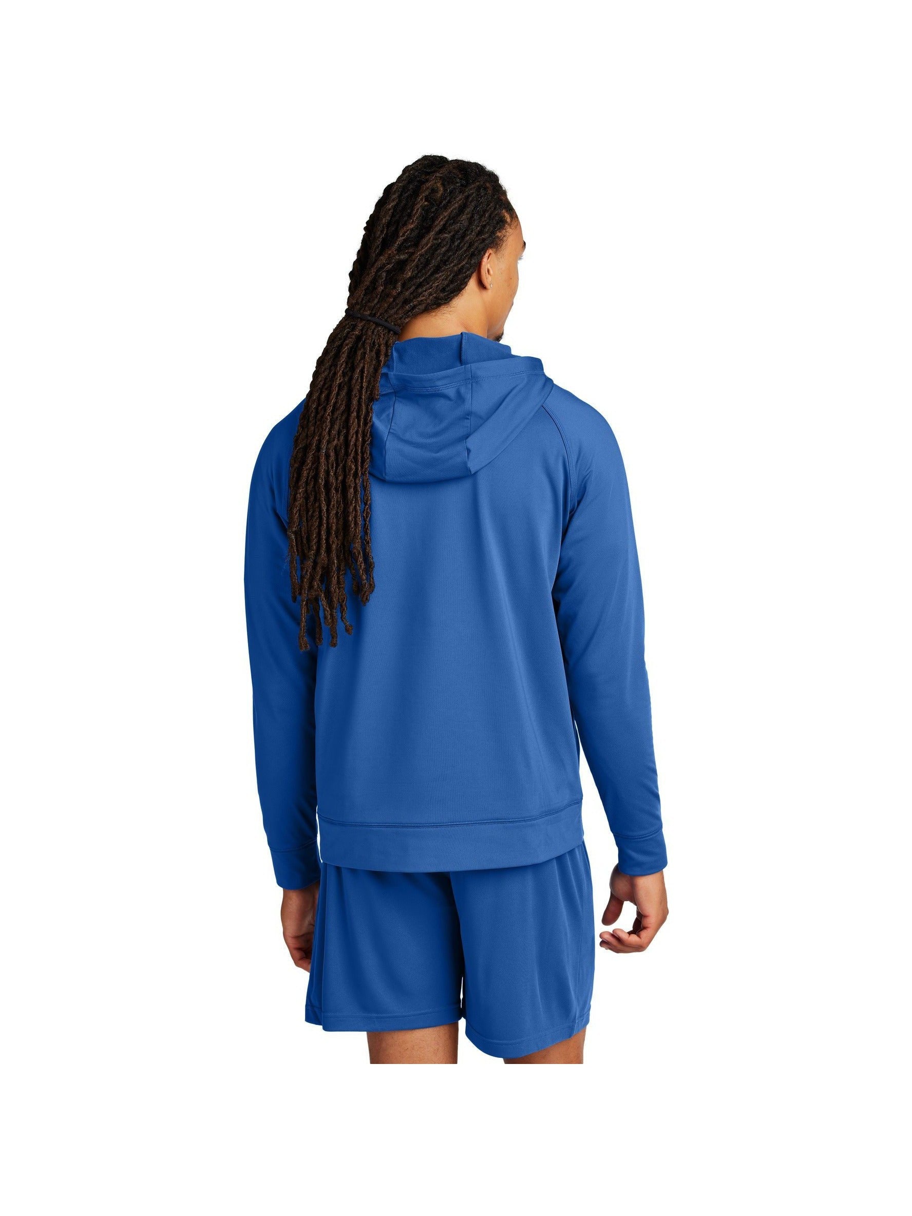 no-logo Sport-Tek Sport-Wick Stretch 1/2-Zip Hoodie-Sport-Tek-Thread Logic