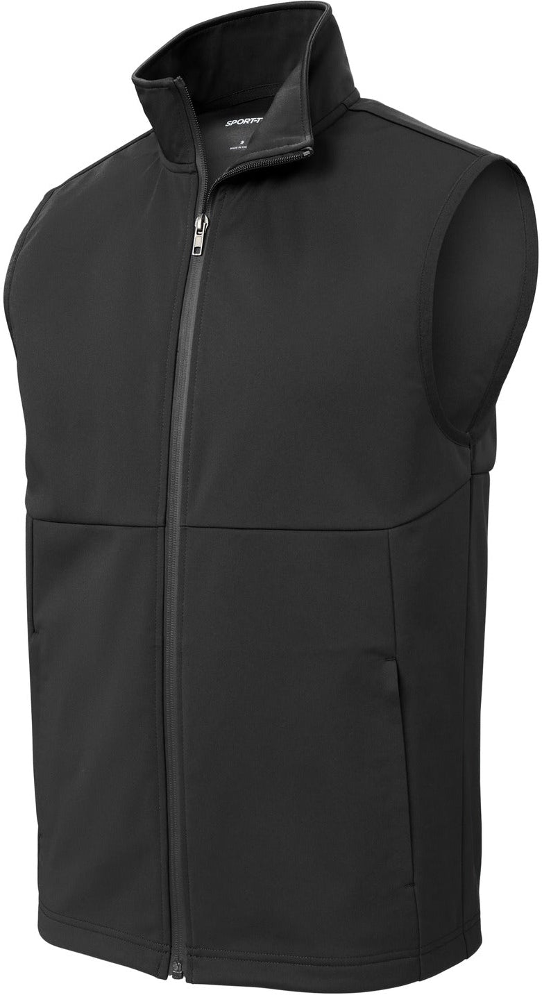 Sport-Tek Soft Shell Vest-Sport-Tek-Deep Black-XS-Thread Logic