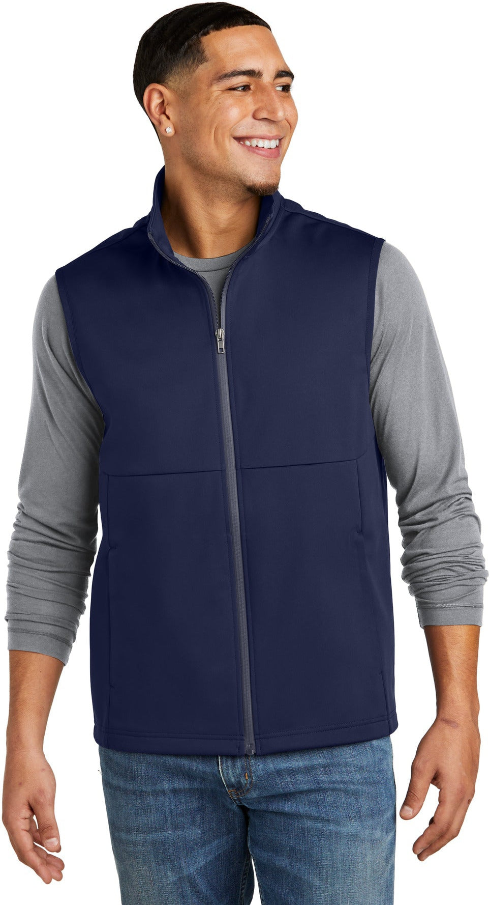 no-logo Sport-Tek Soft Shell Vest-Sport-Tek-Thread Logic