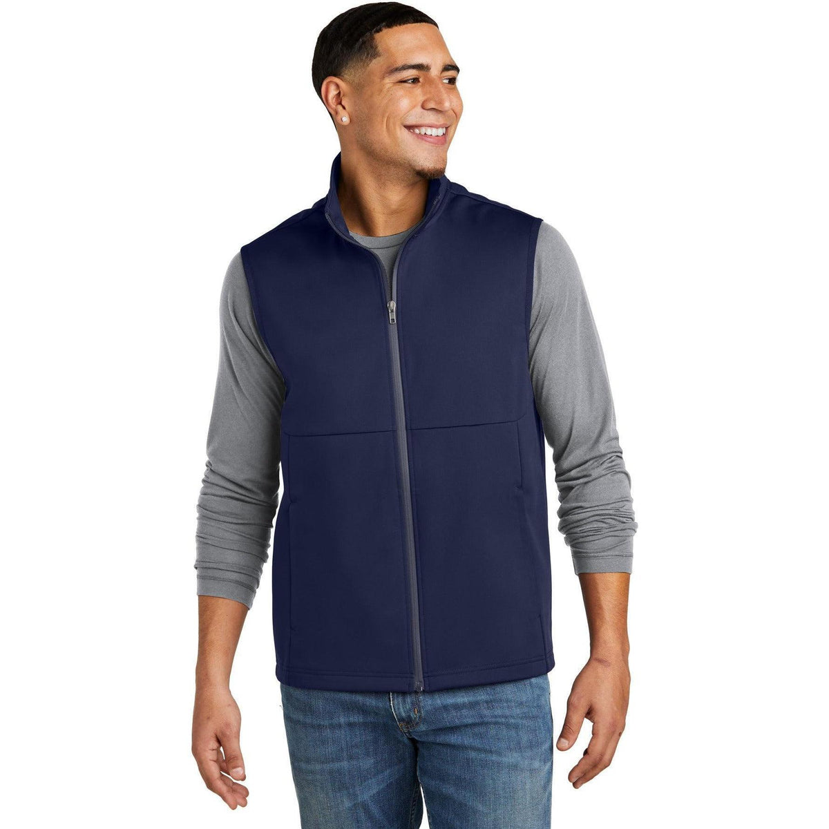 no-logo Sport-Tek Soft Shell Vest-Sport-Tek-Thread Logic