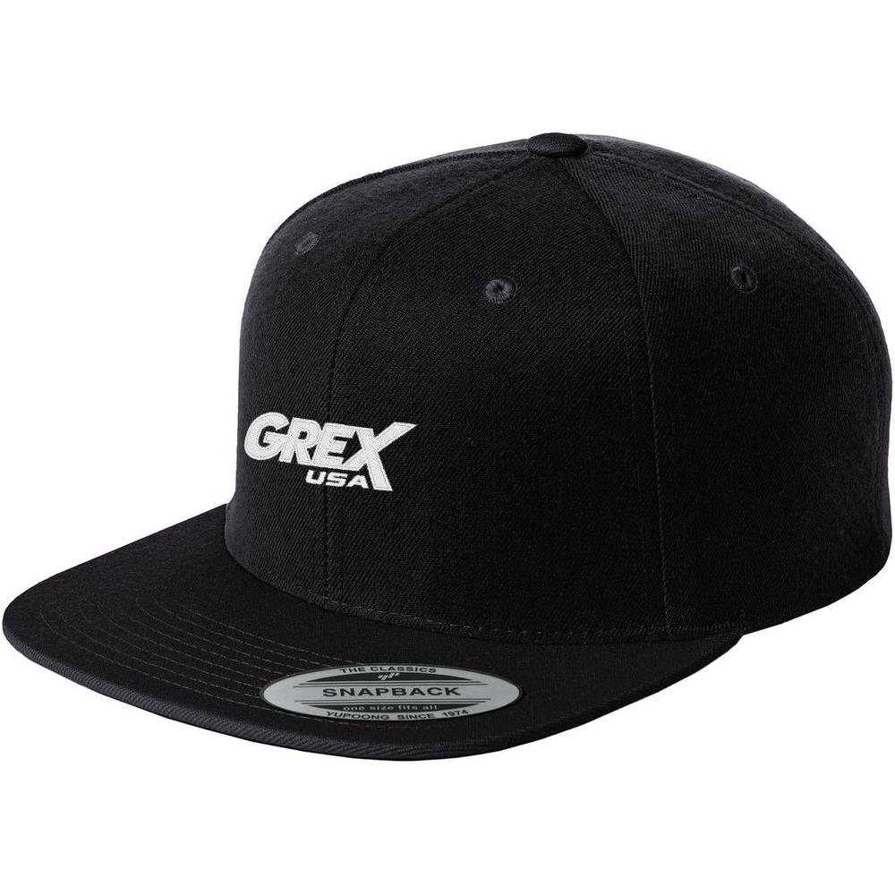 no-logo Sport-Tek Flat Bill Snapback Cap-Headwear-Sport-Tek-Thread Logic