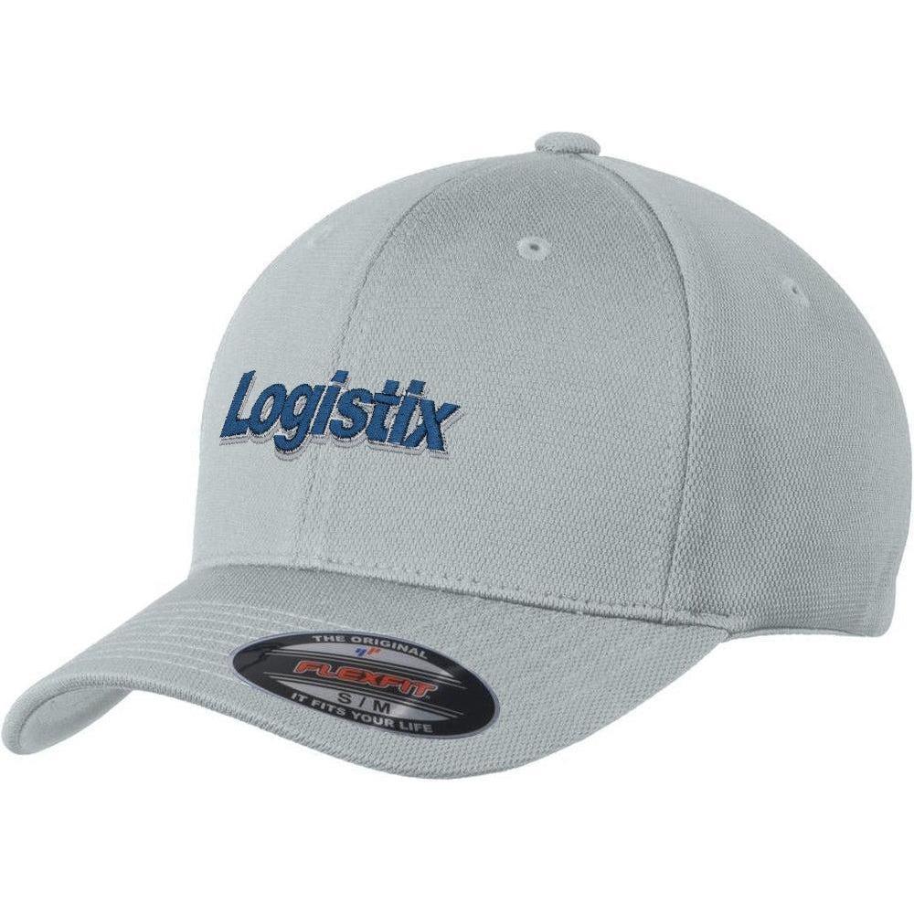 no-logo Sport-Tek Flexfit Cool & Dry Poly Block Mesh Cap-Headwear-Sport-Tek-Thread Logic