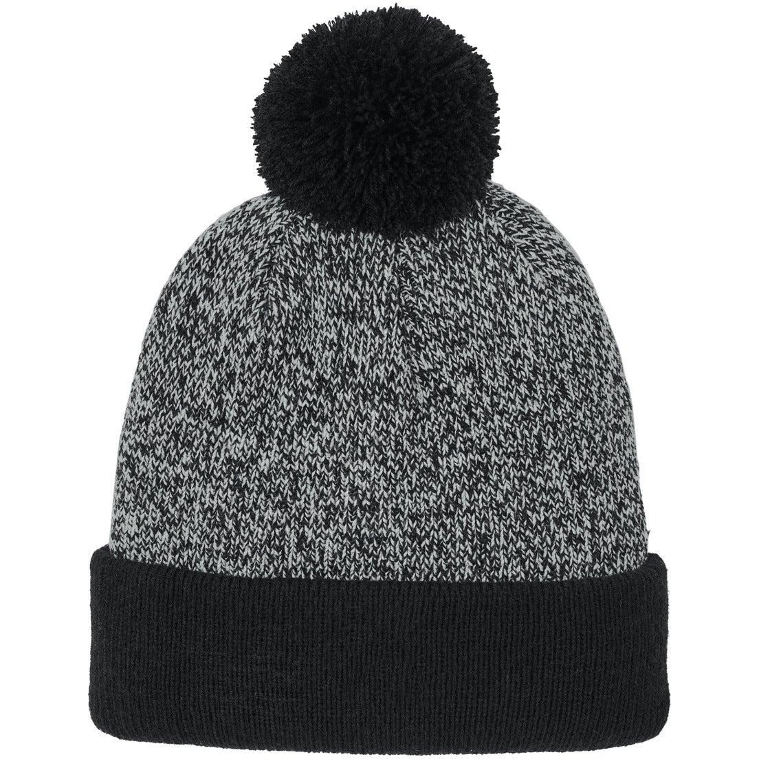 Sport-Tek Halftime Heather Pom Beanie