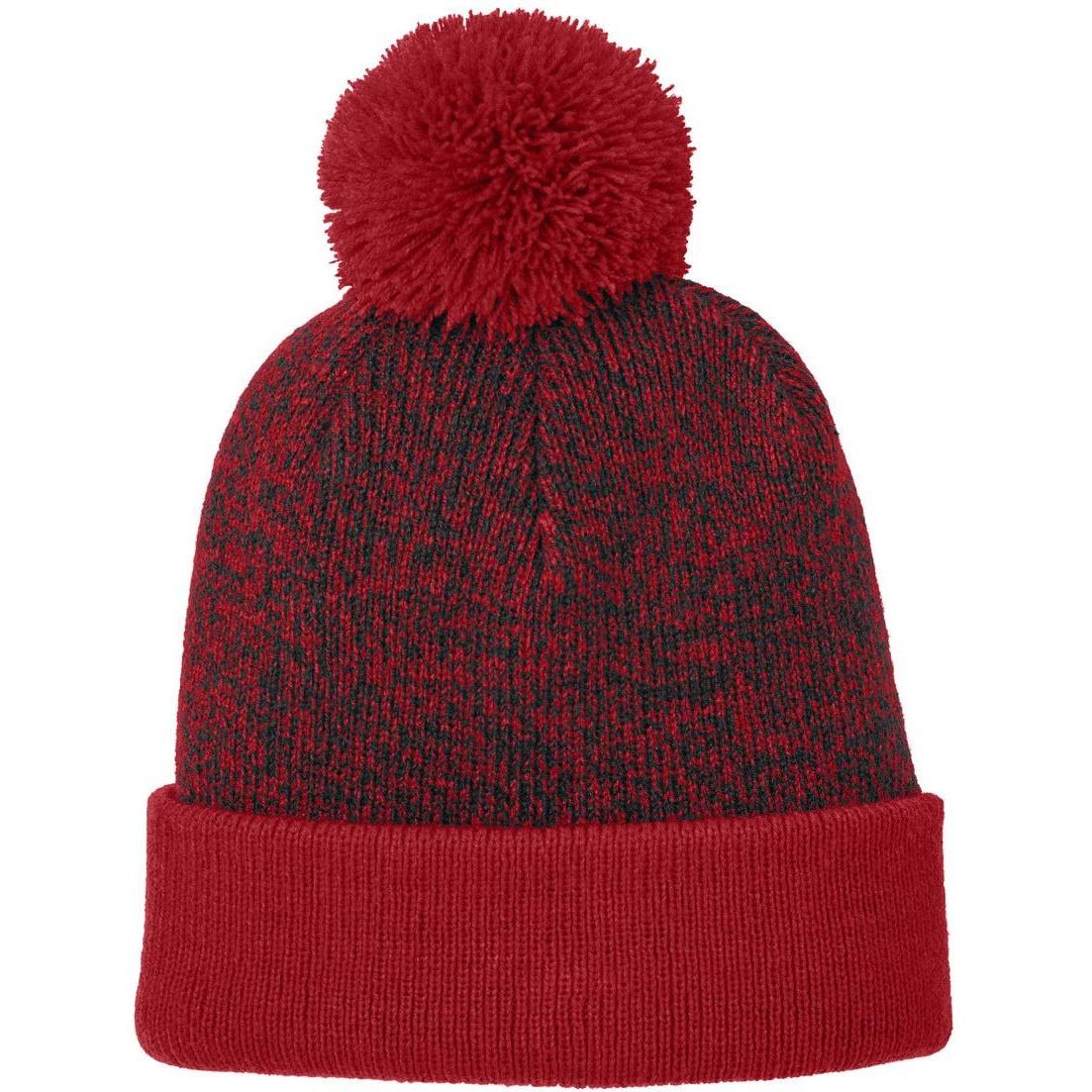 Sport-Tek Halftime Heather Pom Beanie
