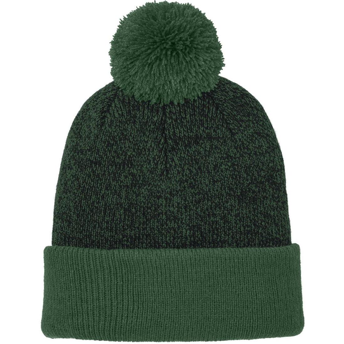 Sport-Tek Halftime Heather Pom Beanie