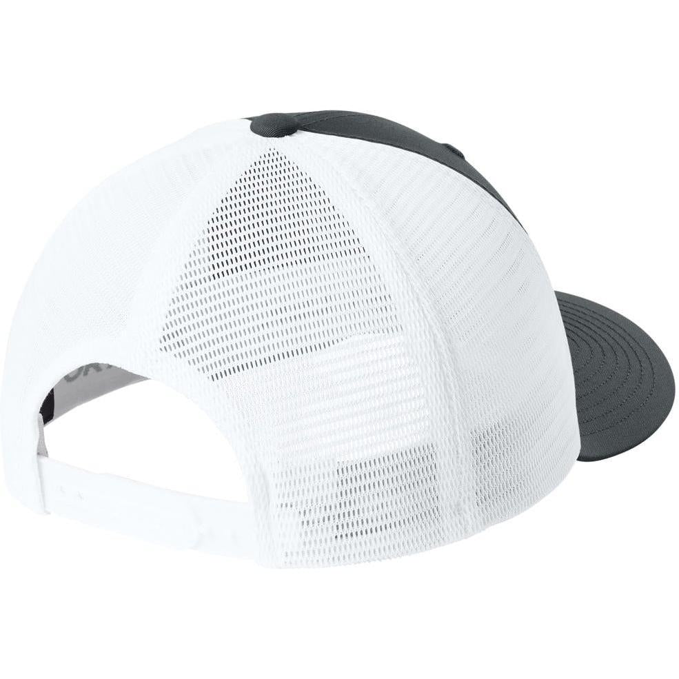 no-logo Sport-Tek Stretch-Tek Snapback Trucker Cap