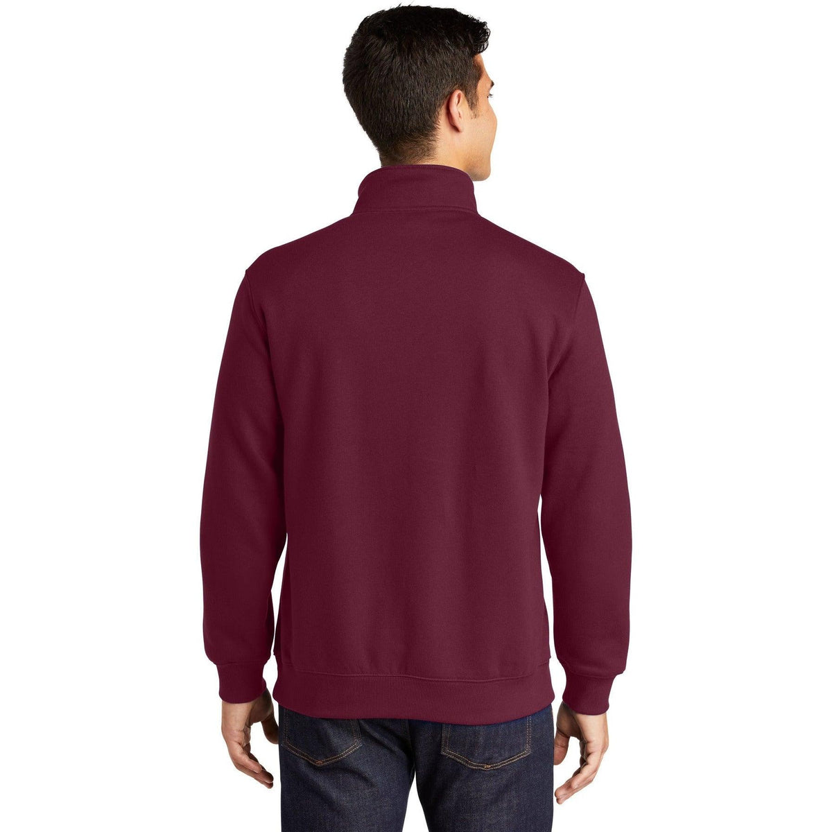 no-logo Sport-Tek 1/4-Zip Sweatshirt-Quarter Zips-Sport-Tek-Thread Logic